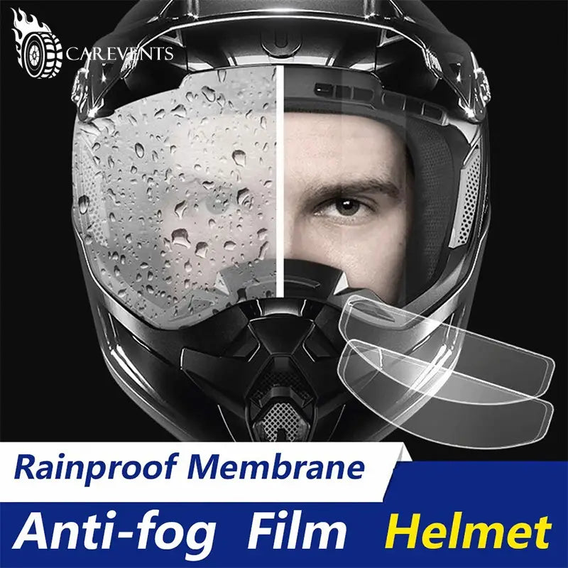 Motorradhelm wasserdichte Linsenfolie