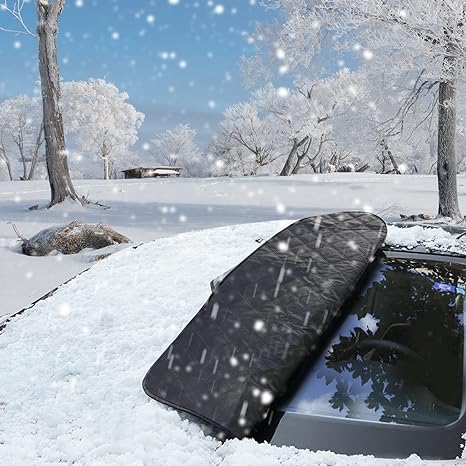Protector solar para nieve de coche