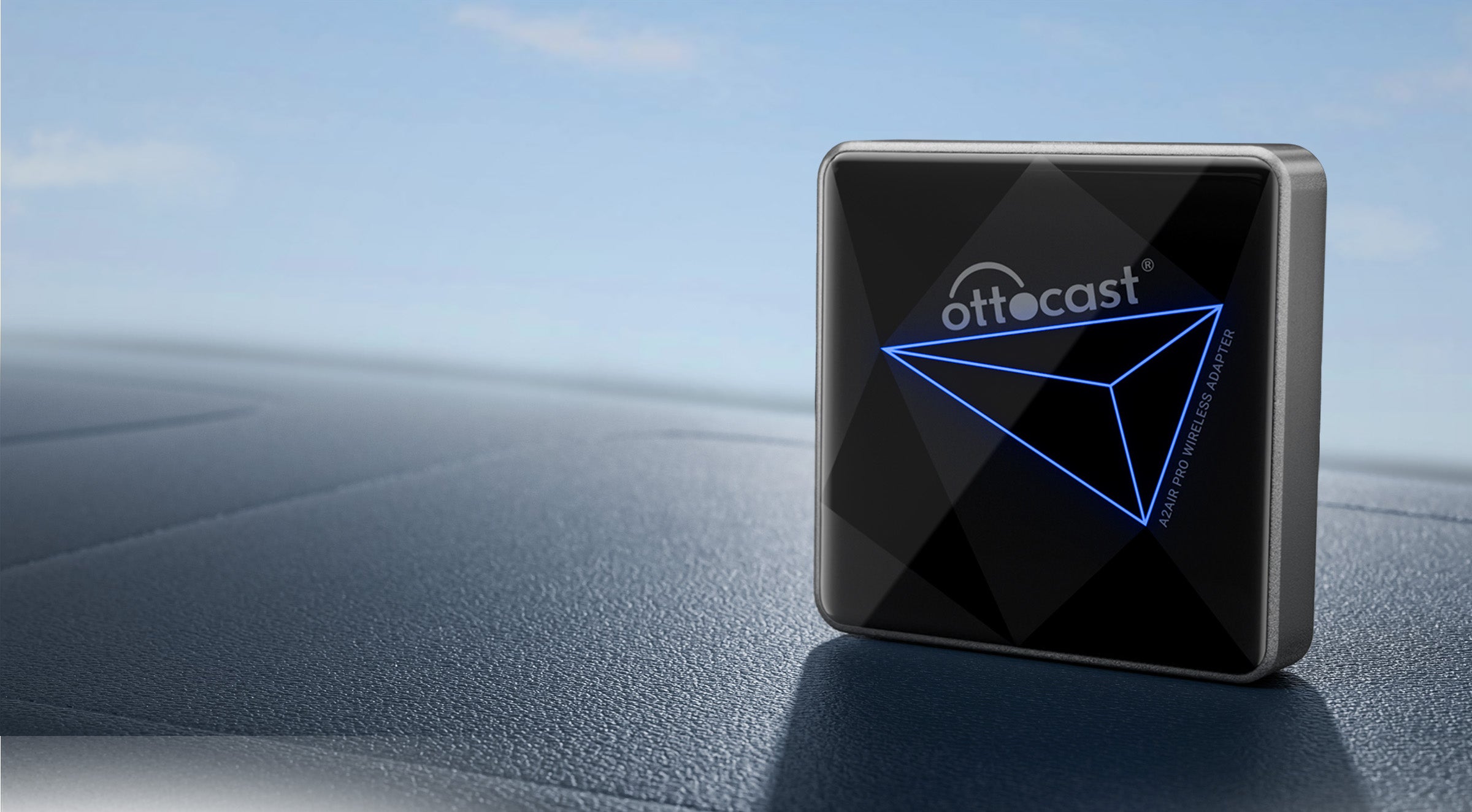 Ottocast U2AIR Pro wireless CarPlay adapter compact design for seamless smartphone connection in cars