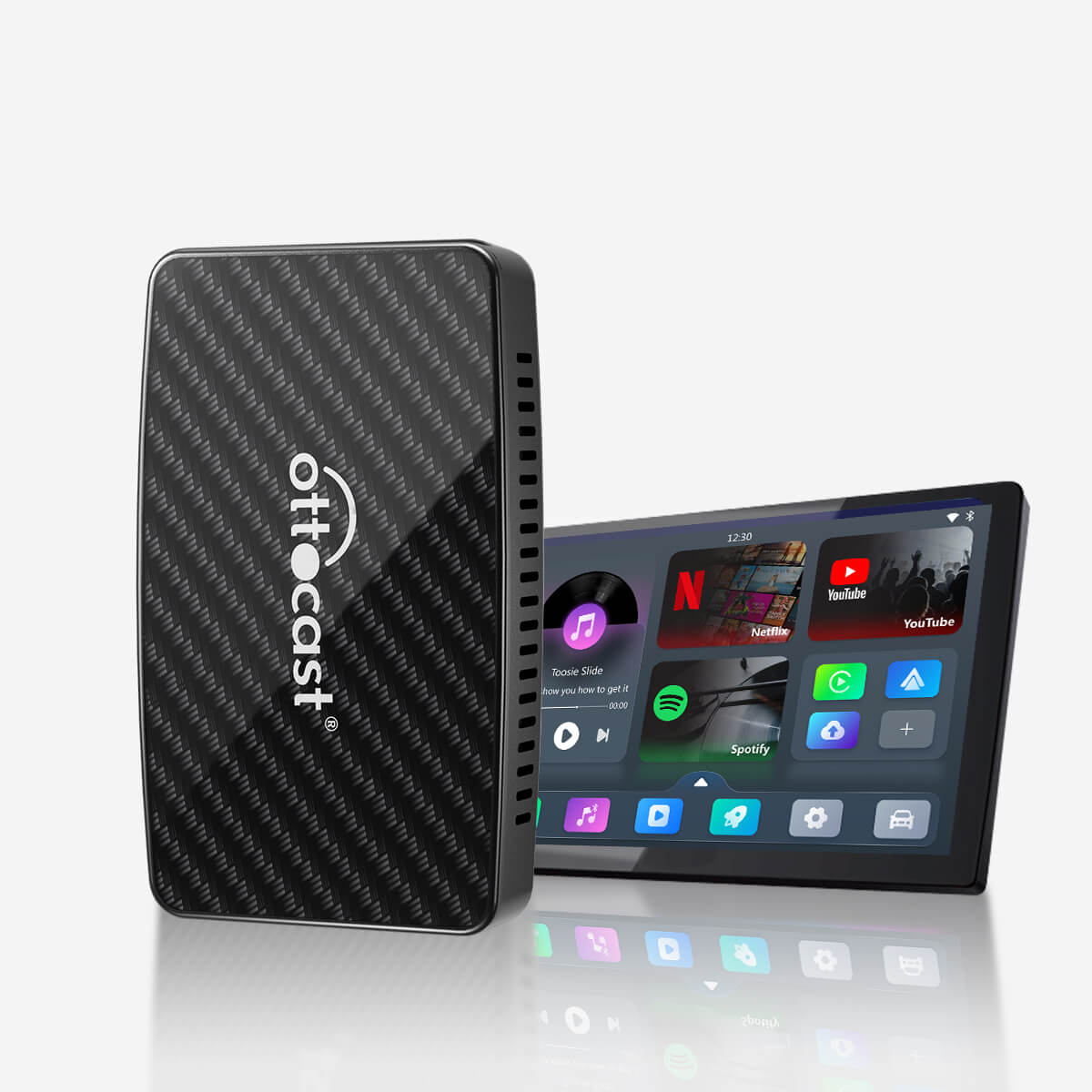 (OGRANICZONA ILOŚĆ) Play2Video Pro Bezprzewodowy adapter CarPlay/Android Auto All-in-one