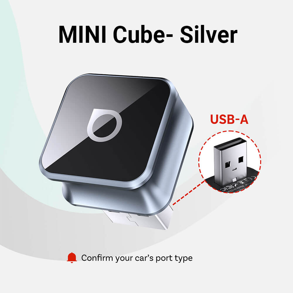Ottocast Mini Cube 3.0 Wireless CarPlay/Android Auto Adapter