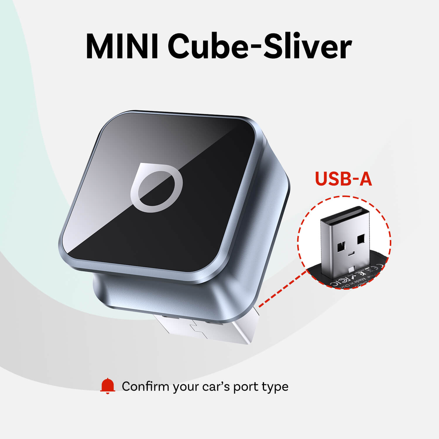 Ottocast Mini Cube 3.0 Wireless CarPlay/Android Auto Adapter