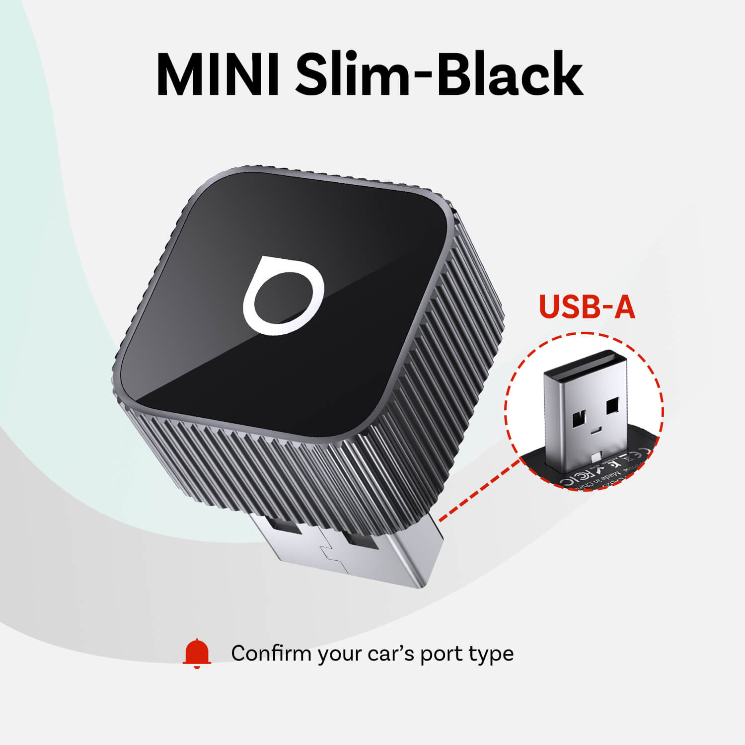 Adaptador inalámbrico Ottocast Mini Cube 3.0 para CarPlay/Android Auto