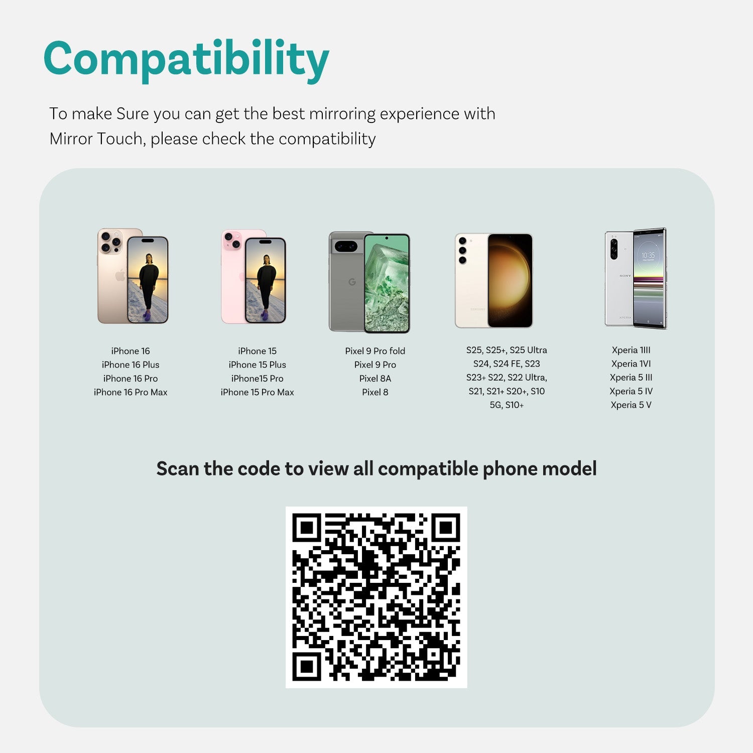 Mirror Touch Wireless CarPlay Adapter