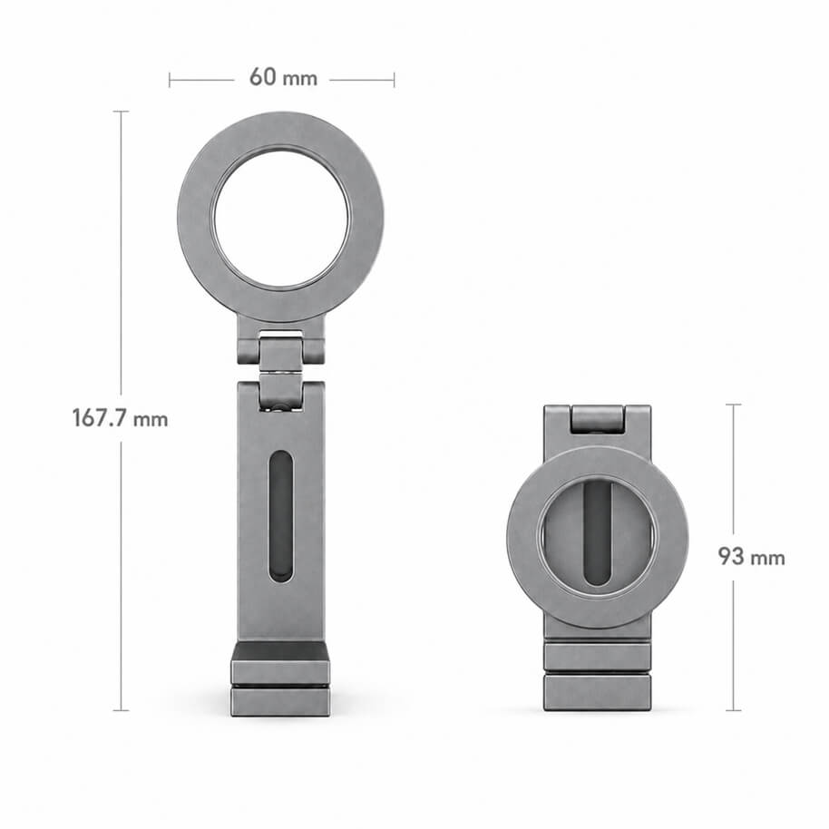 MCM01 Foldable Magnetic Phone Clamp Stand