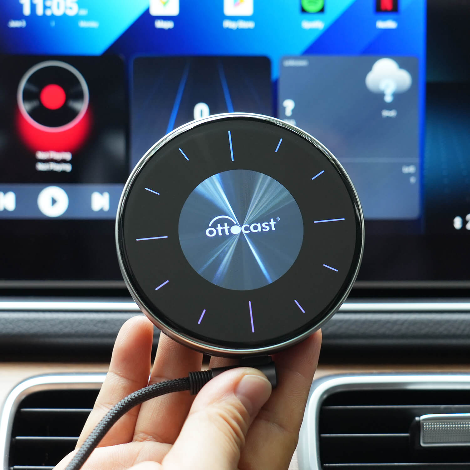 (EKSKLUSIV PRIS)-OTTOCAST NY AI BOX P3