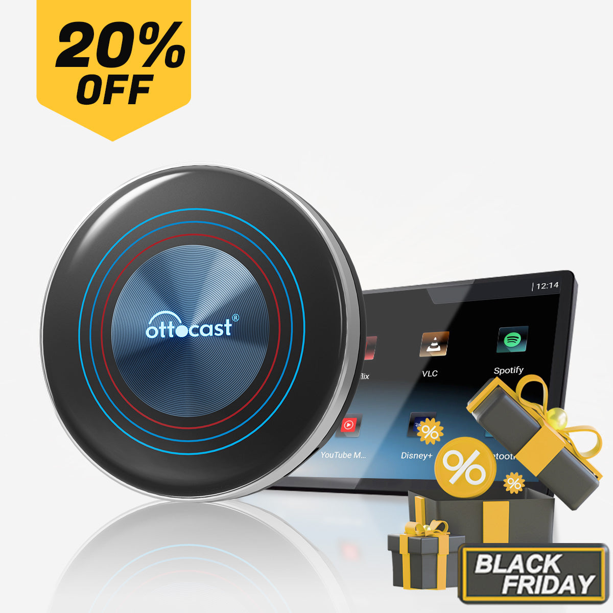 (EXCLUSIVE PRICE SALE) OttoAibox BMW CarPlay AI Box