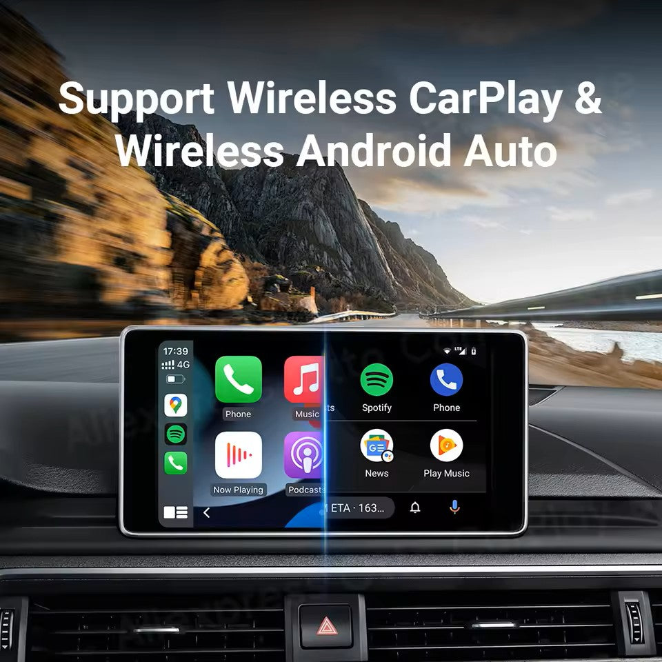 2-in-1 Mini Kabelloser CarPlay/Android Auto Adapter