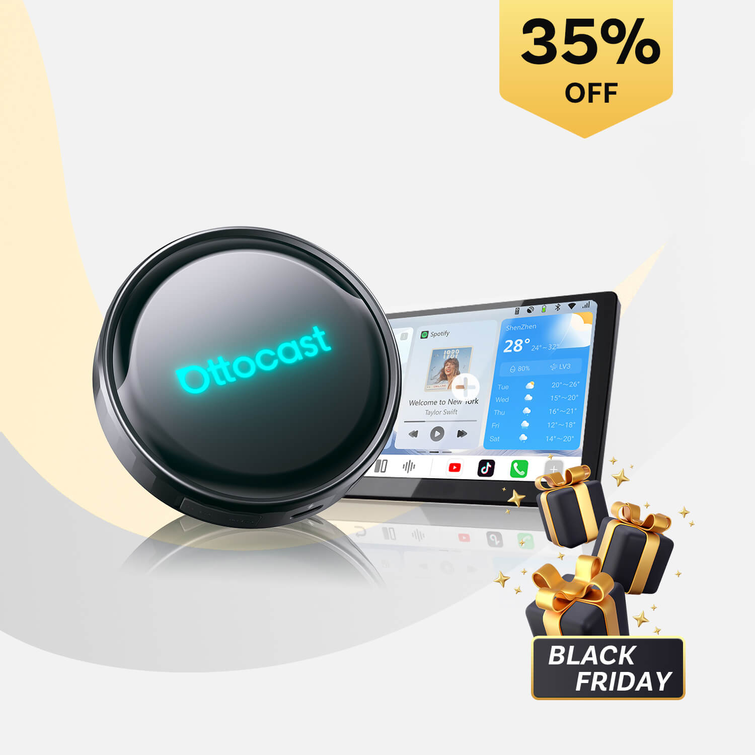 OttoAibox P3 Pro CarPlay AI Box