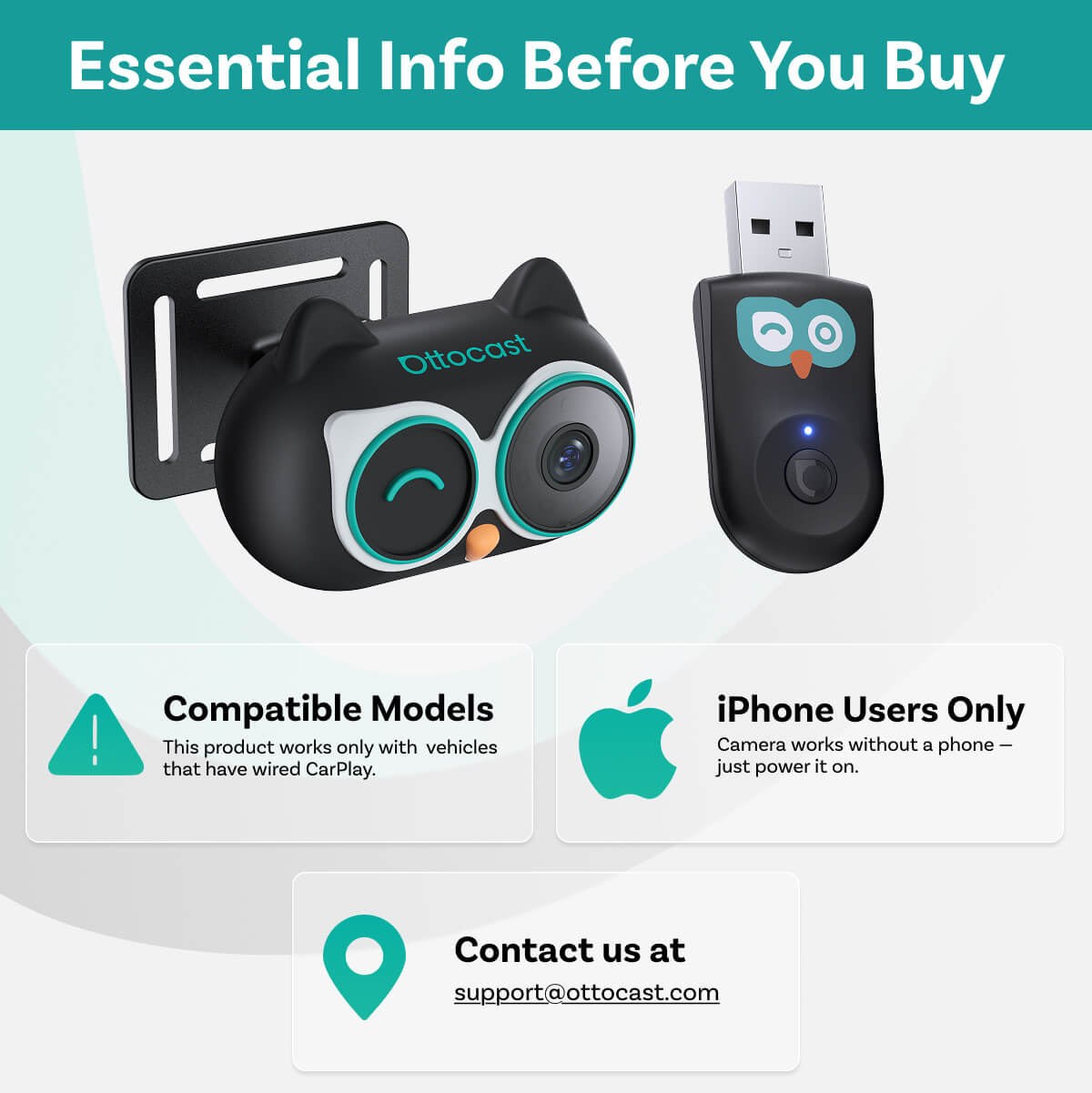 Cabin Care Wireless CarPlay Adapter