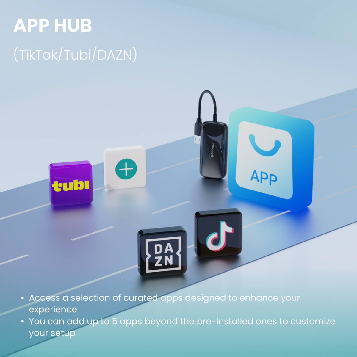 Play2Video Ultra trådløs CarPlay/Android Auto alt-i-1 adapter