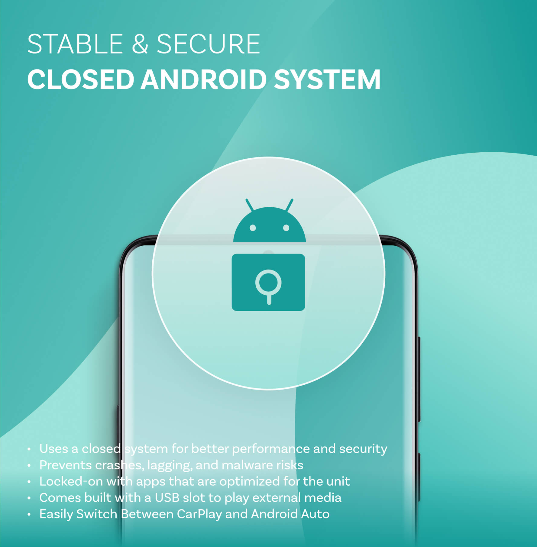 Play2Video Ultra trådløs CarPlay/Android Auto alt-i-1 adapter