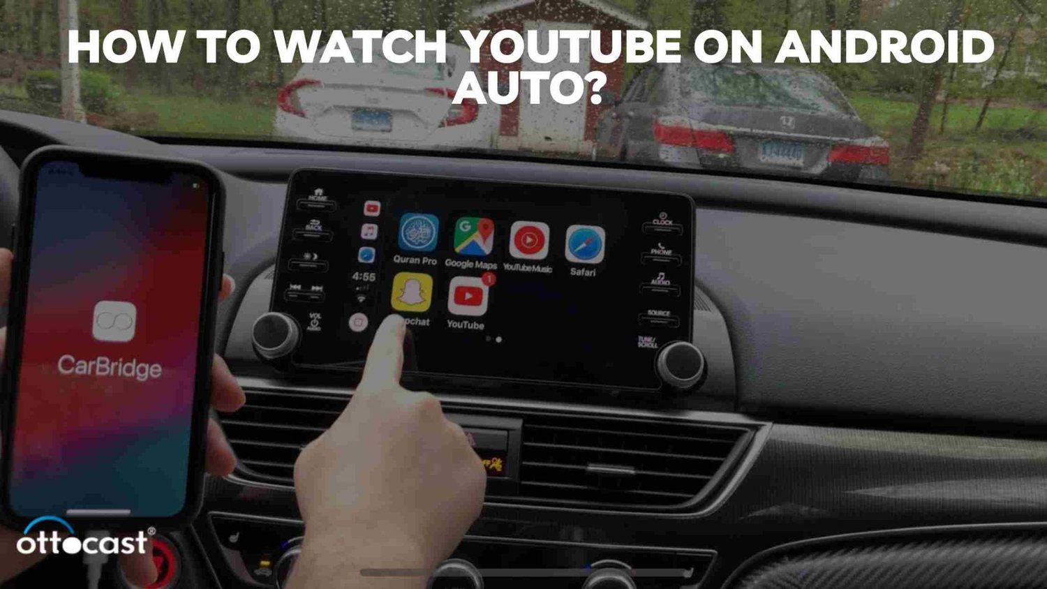how to watch youtube on android auto
