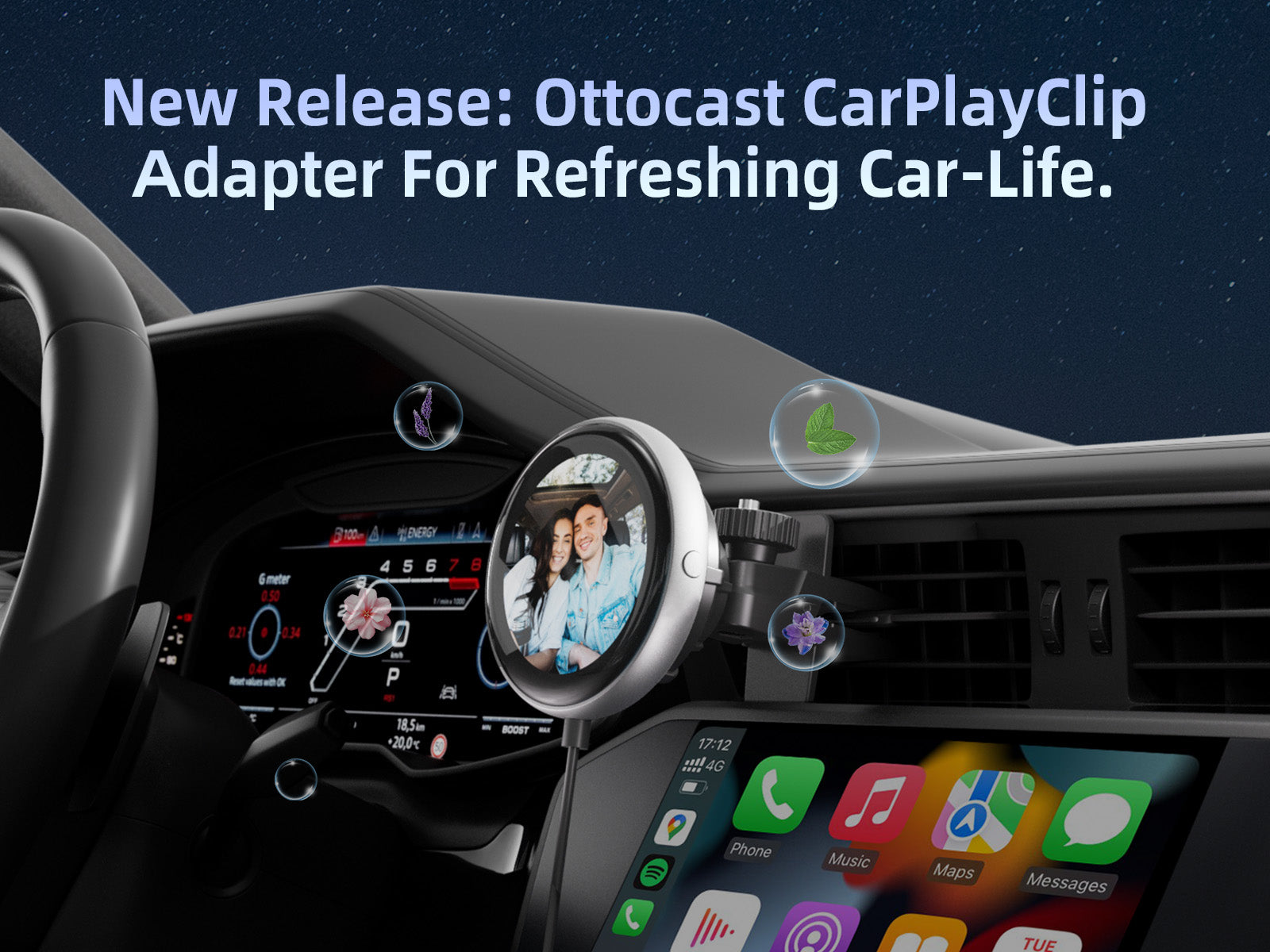 New Release: Ottocast CarPlayClip Adapter For Refreshing Car-Life.