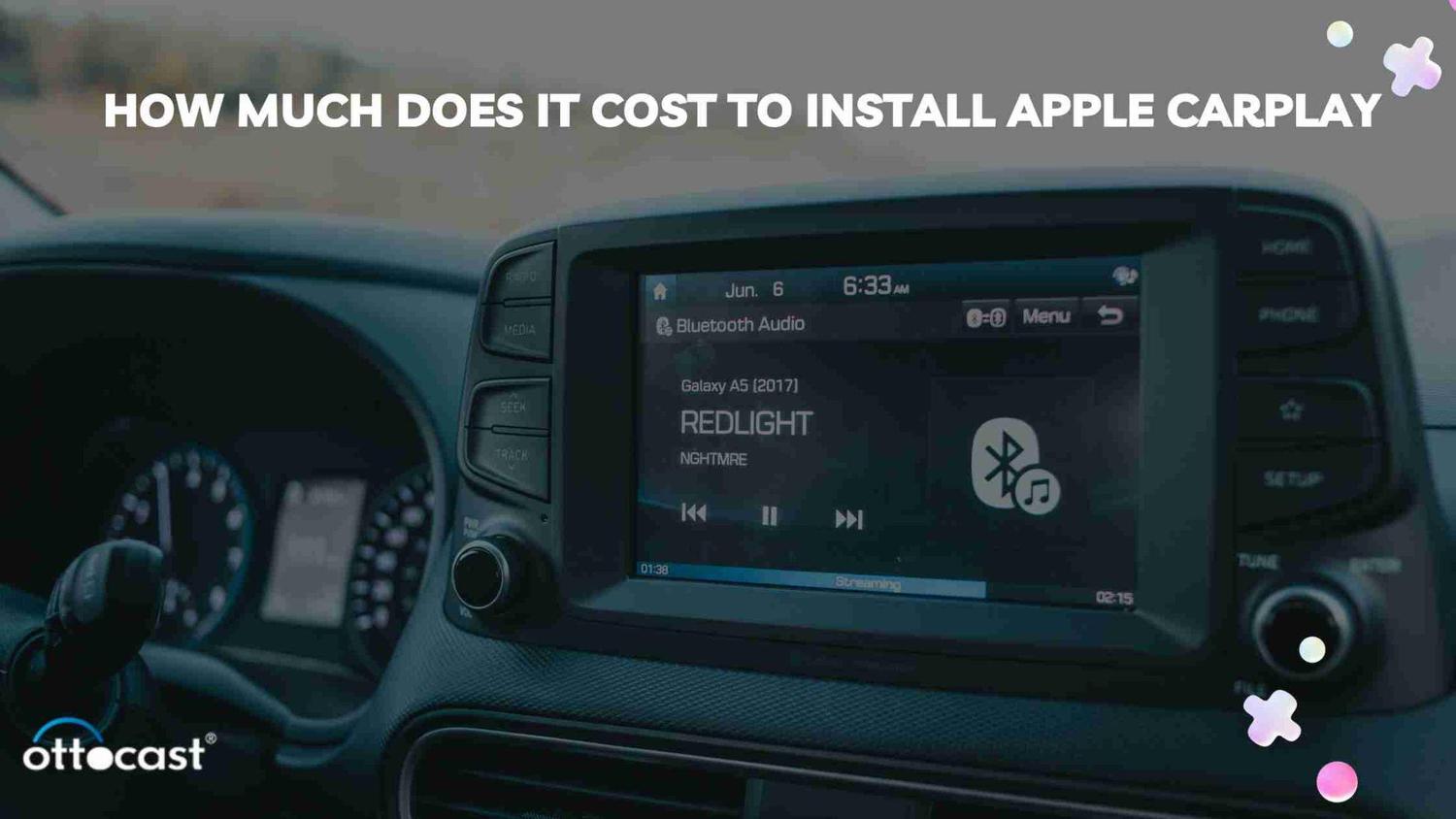 How much does it cost to install apple carplay