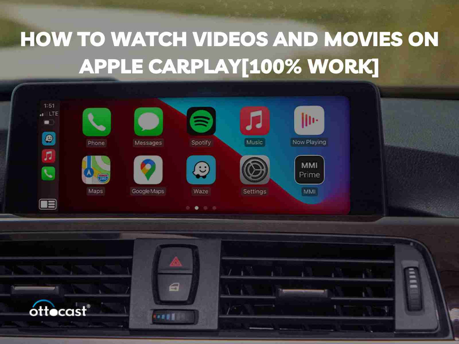 How to Watch Videos and Movies on Apple CarPlay[100% Work]