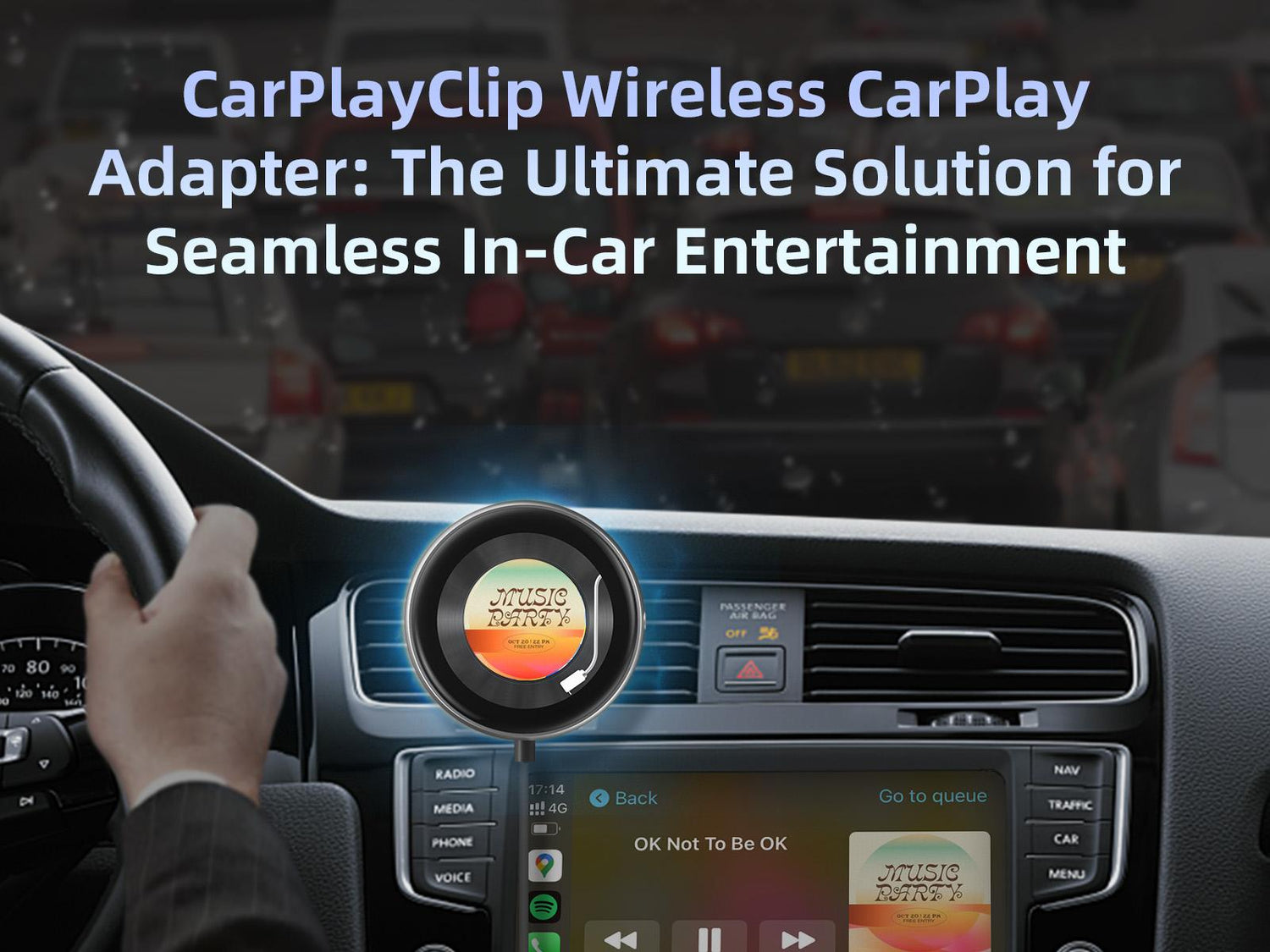 CarPlayClip Wireless CarPlay Adapter: The Ultimate Solution for Seamless In-Car Entertainment