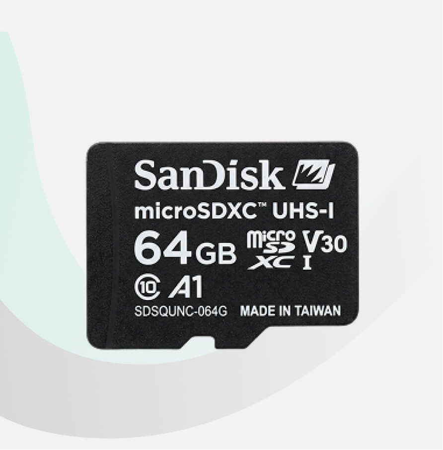 SanDisk 64GB microSD Card
