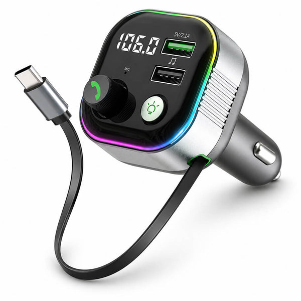 CC01 65W Max Bluetooth FM billaddare