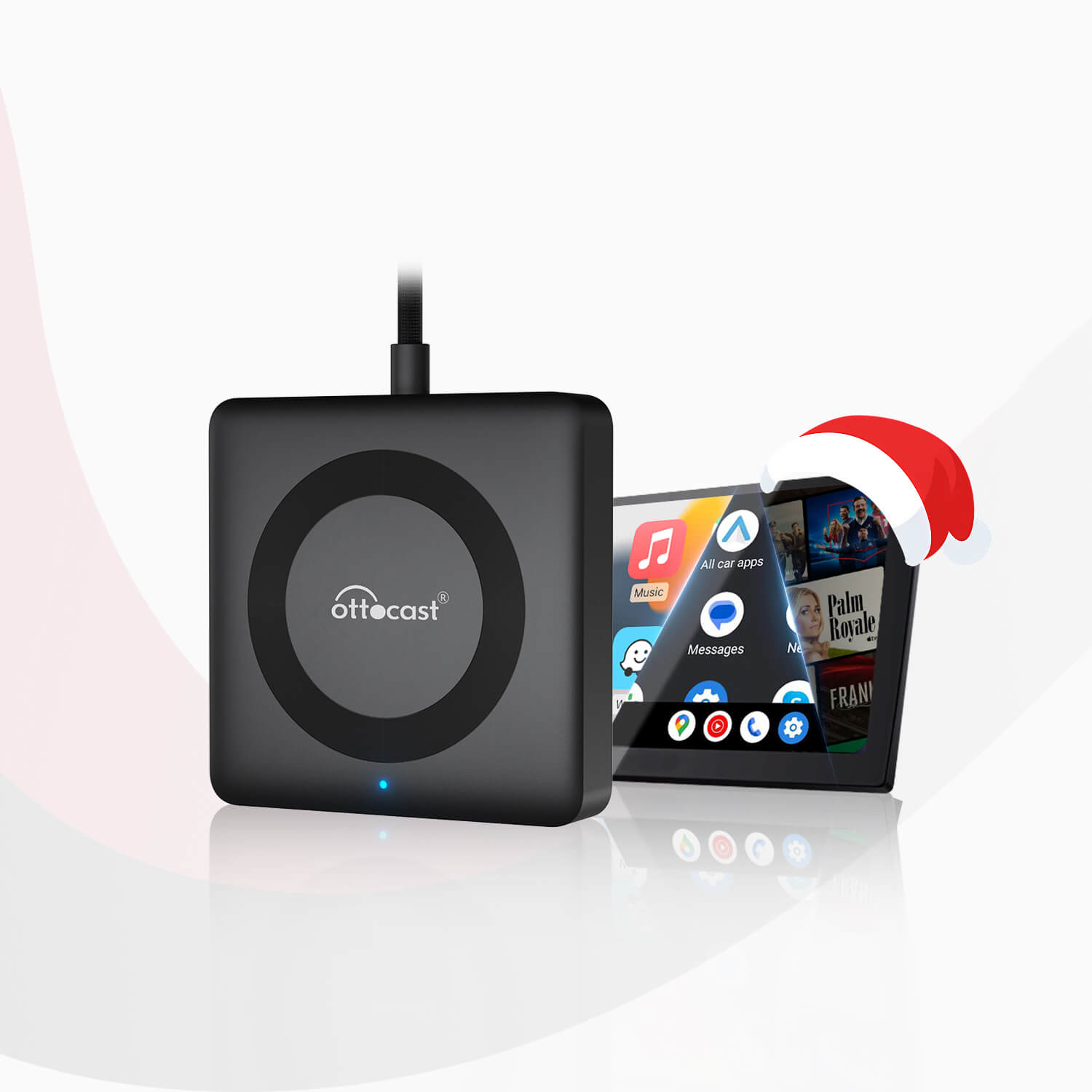 Car TV Mate Max - Trådløs CarPlay & Android Auto med HDMI Multimedia