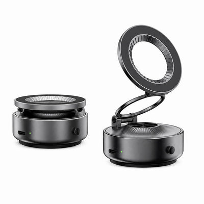 Foldable Magnetic Vacuum Car Phone Holder