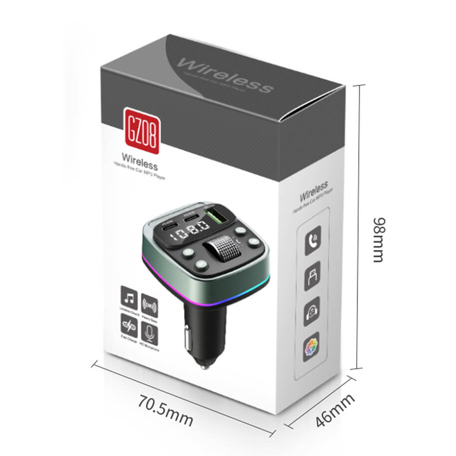 Bluetooth FM Transmitter Car Charger