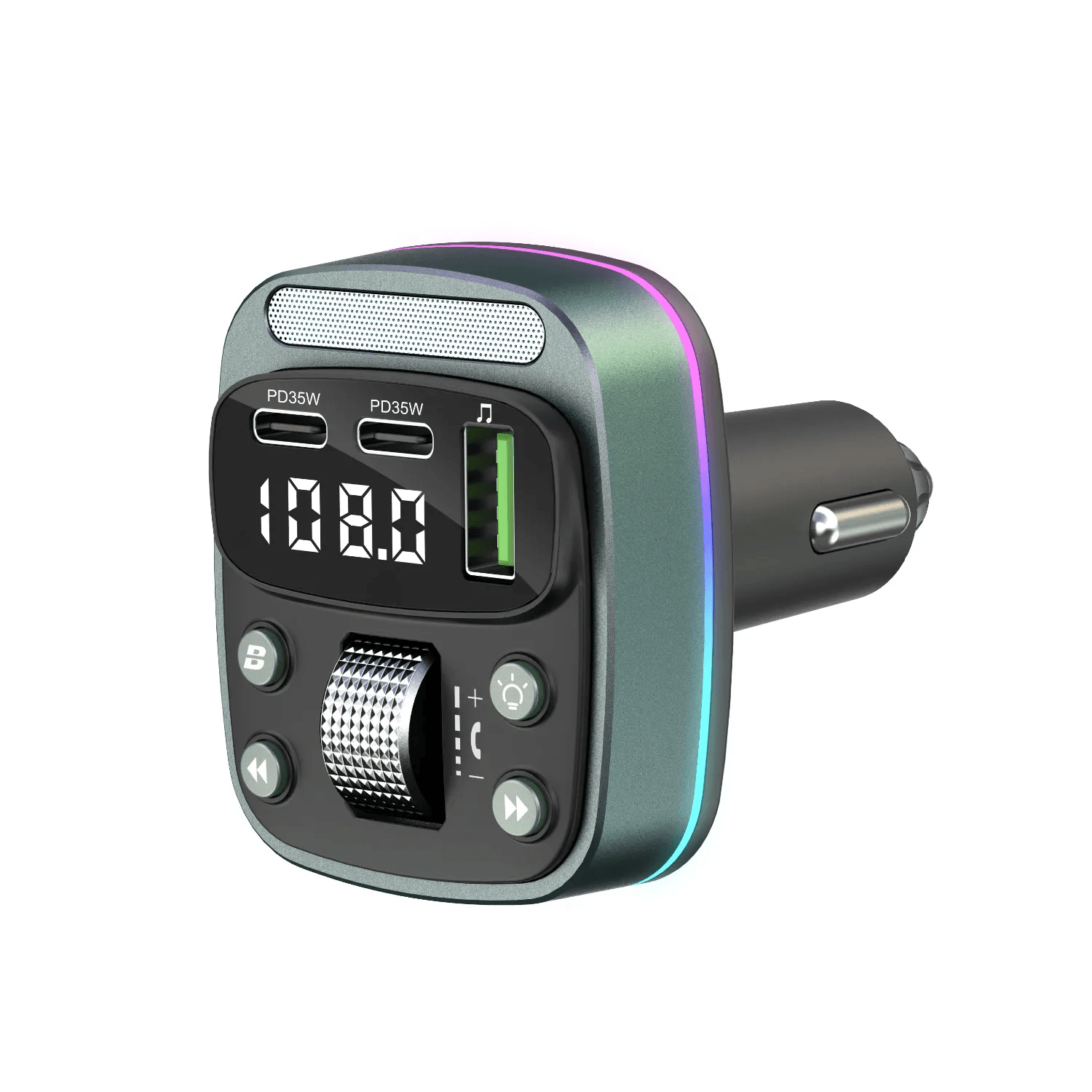 Bluetooth FM Transmitter Car Charger