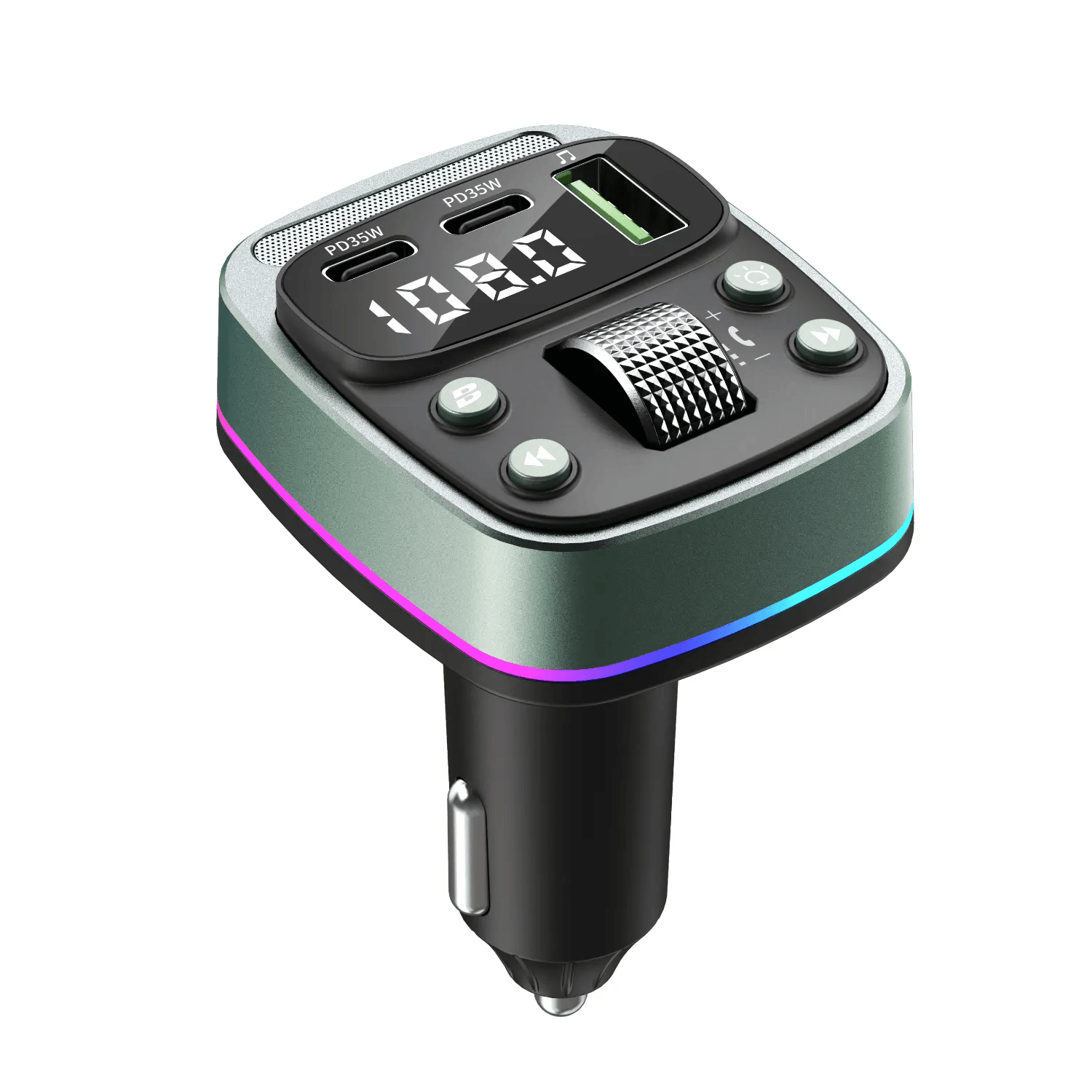 Bluetooth FM Transmitter Car Charger