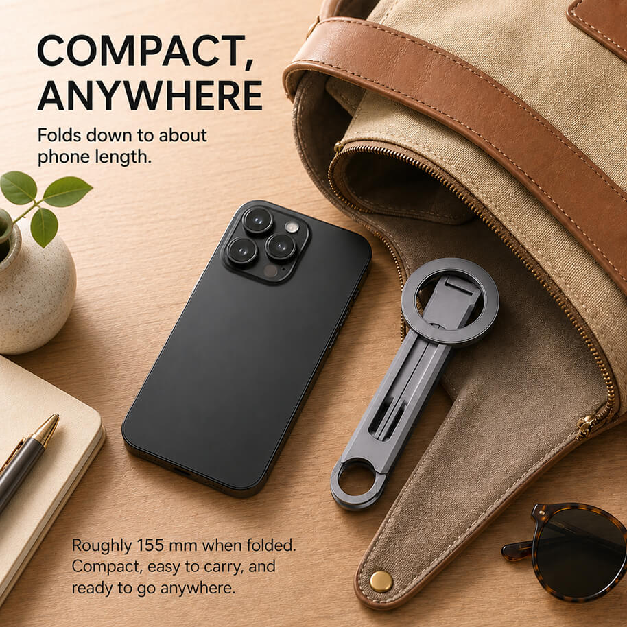 MCM02 Carabiner Magnetic Phone Stand