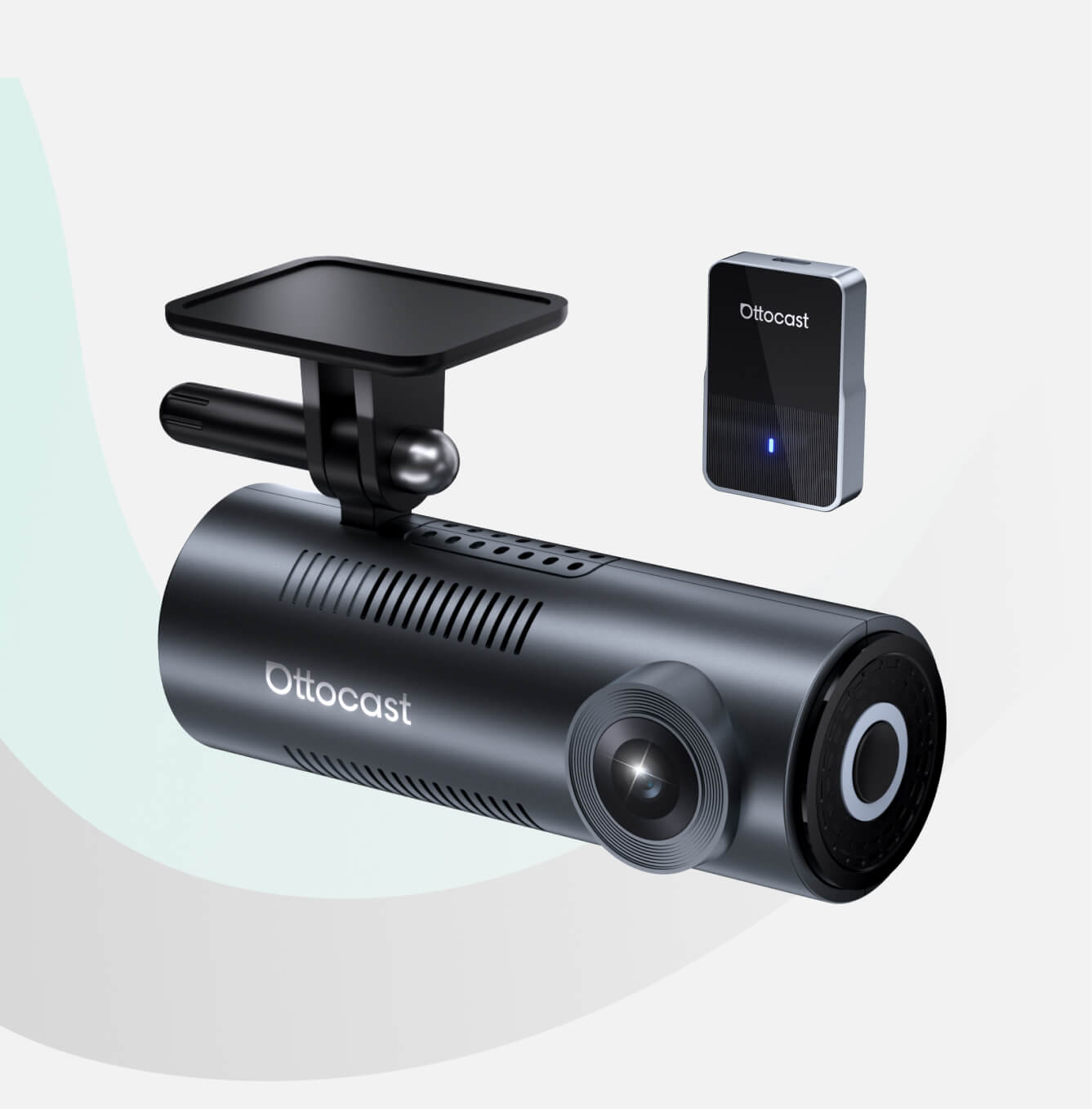 OttoSafe Cam 2-in-1 Dash Cam & Wireless CarPlay Adapter