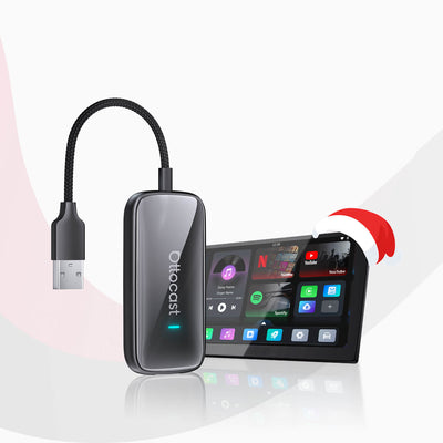 Play2Video Ultra trådløs CarPlay/Android Auto alt-i-1 adapter