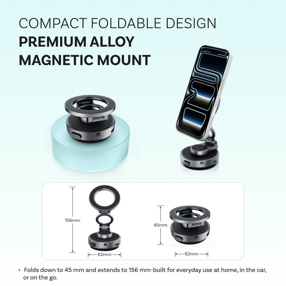 MCM11 Flex Vacuum Magnetic Phone Mount