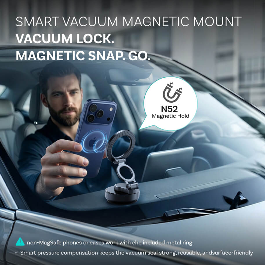 MCM11 Flex Vacuum Magnetic Phone Mount