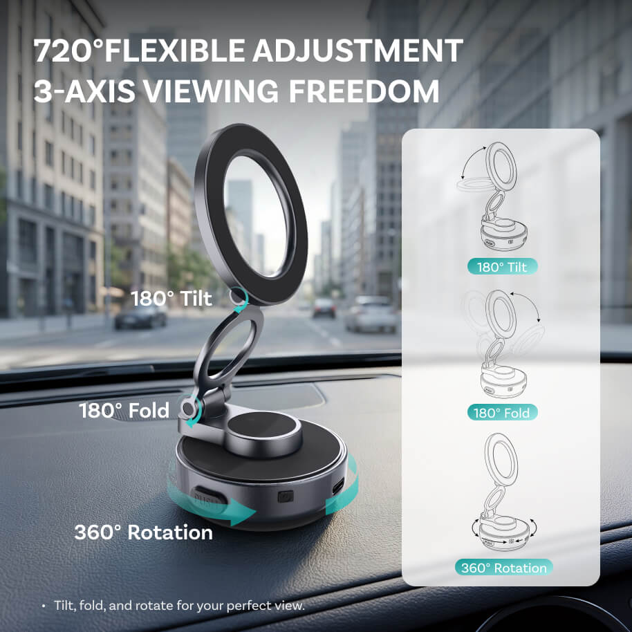 MCM11 Flex Vacuum Magnetic Phone Mount