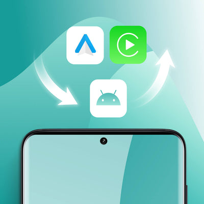 <h4>3. Switch to CarPlay, Android Auto or Android OS with one tap</h4>